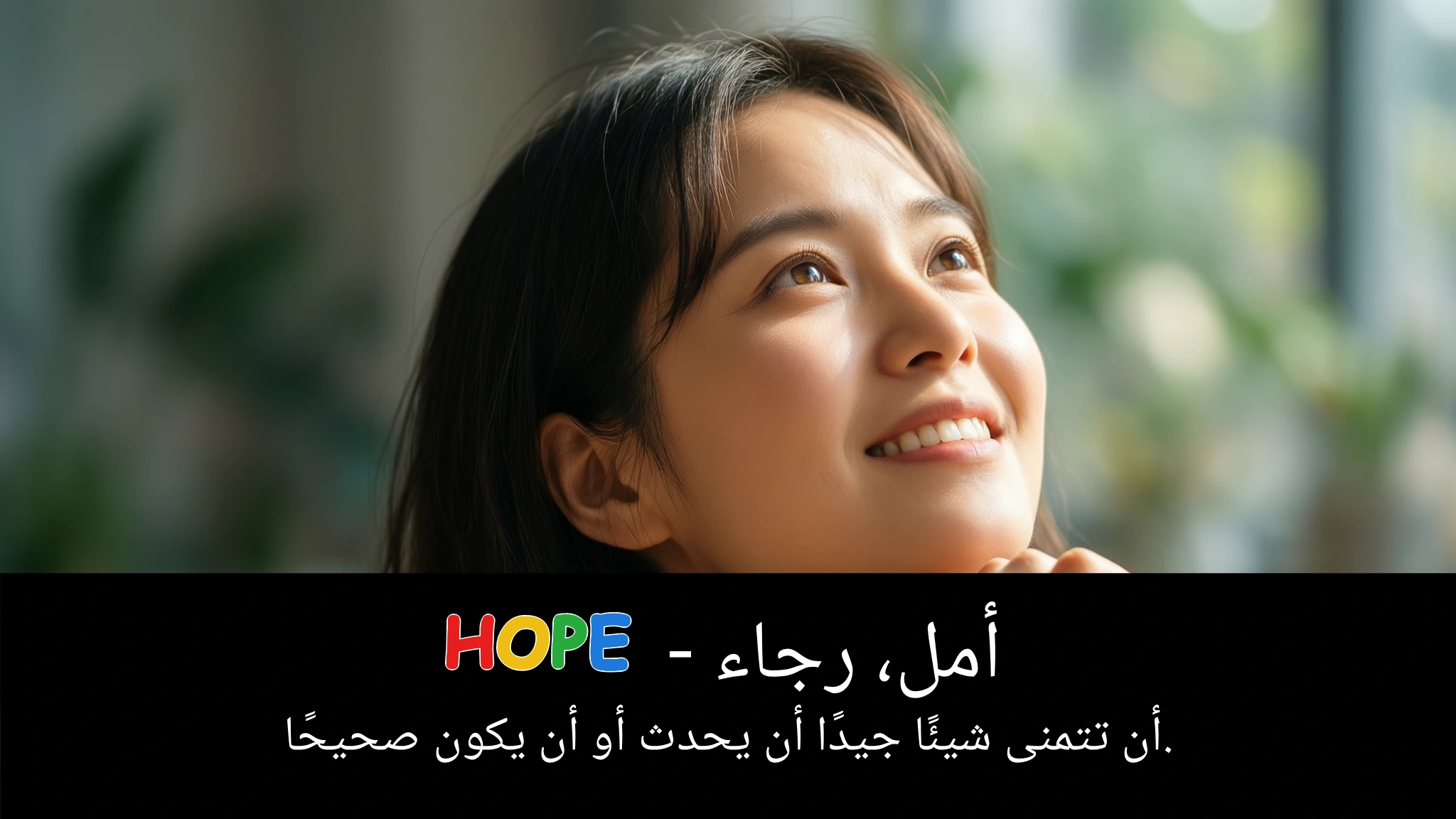 Arabic Illustration for hope